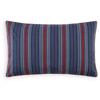 XXXLutz Tommy Hilfiger Kopfkissenbezug Shaded Stripes, Dunkelblau, Streifen, 40x80 cm, Oeko-Tex® Standard 100, bügelleicht, Wohntextilien, Kissen, Kissenbezüge