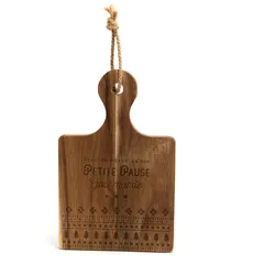 Brett rechteckig kleine Pause - Braun Rechteck Holz Amadeus 28x18 cm