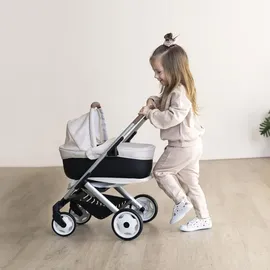 Smoby Maxi-Cosi Puppenwagen 3-in-1 Herzen Beige