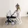 Smoby Maxi-Cosi Puppenwagen 3-in-1 Herzen Beige