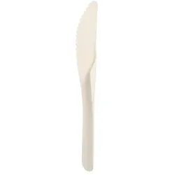 50 Messer, Papier `pure` 18,6 cm weiss