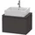 Duravit L-Cube 62x47,7cm, graph matt, f Kons, 1 Auszug