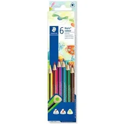 STAEDTLER 187 C6 Buntstift Noris colour 6 Stück 100% PEFC