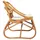 vidaXL Rattanstuhl Leinen 73 x 50 x 78 cm hellbraun