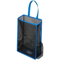 MagiDeal Einkaufstütenhalter, Organizer für Einkaufstüten, Müllsackständer mit Aufhängegriff und Seitentasche Tragbarer Mülltütenhalter mit Großer Kapazität, Spender für die Küche und Waschküche