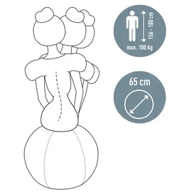 Leitz Ergo Cosy Sitzball grau