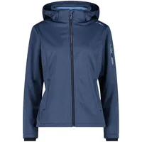 CMP Woman Jacket Zip Hood blue mel-niagara (00MS) 36