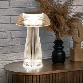 GLOBO LED Tischlampe Silber