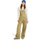 Roxy Overall "Trail Blazer Twill", Damen, Gr. M, beige (olivgrün), Obermaterial: 100% Baumwolle., Overalls Overall