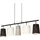 Briloner 4009055 SHADES 5-flg. 96 cm Grau/Schwarz/Weiß