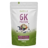 Nutri + Vegan 6K Protein Blaubeer-Muffin Pulver 1000 g