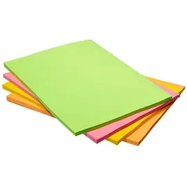 Post-it Super Sticky Meeting Notes Haftnotizen extrastark farbsortiert 4 Blöcke