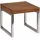KADIMA DESIGN GUNA Dunkelbraun Sheesham 45 x 40 x 45 cm