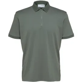 Selected Poloshirt 'Fave' - Beige - S