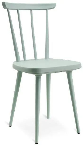 Stuhl W-1960 Chairity Wagner grün, Designer Peter Wagner, 87x43x45 cm