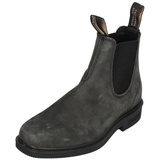 Blundstone Unisex-Erwachsene Chisel Toe 1308 Chelsea Boots, Grau (Rustic Black Rustic Black), 42 EU (8 UK)