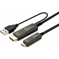 MicroConnect USB3.1CHDMI10OP 10 m USB Typ-C HDMI Schwarz (10