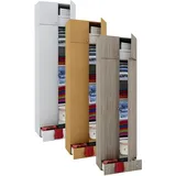 VCM Kleiderschrank Holz Mehrzweckschrank Vandol l Buche