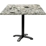 Restootab Tisch Bazila 90x90cm - Modell Terrazzo Cepp