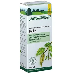 Schoenenberger Naturreiner Heilpflanzensaft Birke