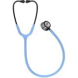 3M Littmann Classic III Stethoskop mit Gratis Gravur und Penlight (Ciel Blue/Mirror Edition)