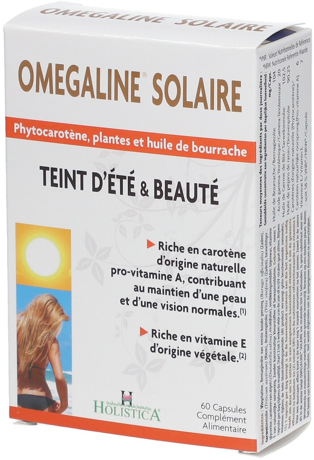 Omegaline® Solaire Beauty & Sommerlicher Teint