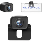 AUTO-VOX W12 CAM Rückfahrkamera Kabellos Auto: HD 1080P Rückfahrkamera mit Farb-Nachtsicht, IP69K wasserdichte Rückfahrkamera nterstützt 2 Kameras,Kabellos Rückfahrkamera für Auto LKW Wohnmobil