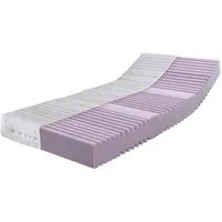 RAVENSBERGER Kaltschaummatratze Ortho-PUR | 80 x 200 cm | Höhe 18 cm | Härtegrad H4 | 7-Zonen | waschbarer Baumwoll-Doppeltuch-Bezug | Oeko-TEX® Standard 100 Zertifiziert | Made in Germany