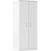 Rauch TORRENT Garderobenschrank 91 x 56 x 210 cm weiß
