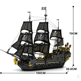 reobrix Piratenschiff Black Pearl 4708-tlg. 66036