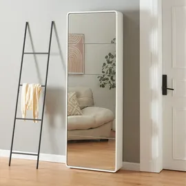 [en.casa] Aure 180 x 63 x 20 cm weiß / weiß