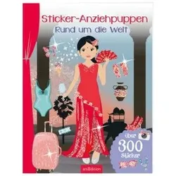 ARSEDITION 978-3-8458-1740-8 Sticker-Anziehpuppen - Rund um die Welt