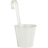 Mica decorations Joey Topf hängend Ø 13 x 12 cm cremeweiß