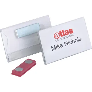 Durable Namensschilder mit Magnet 9,0 x 5,4 cm