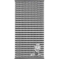 VOSSEN Charlie Brown Handtuch 50 x 100 cm schwarz