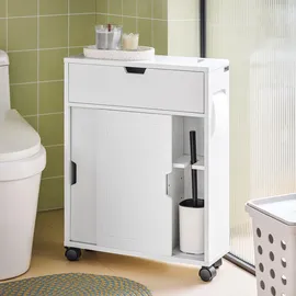 SoBuy BZR31-W Nischenregal 52 x 67 cm Weiß MDF