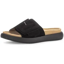 Gabor Damen Pantoletten, Frauen Slipper,Best Fitting,Slides,Slip-ons,Backless Slipper,Mules,Gartenschuhe,Sommerschuhe,schwarz,39 EU 6 UK - 39 EU