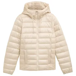 TOM TAILOR Damen Lightweight Steppjacke mit wasserabweisender Funktion, braun, Uni, Gr. XXL