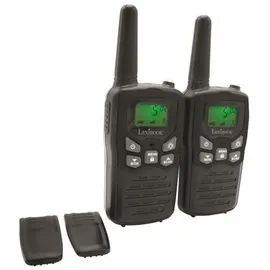 OEM Lexibook, TW58 Elektronisches Spielzeug Walkie-Talkie für Kinder, (8 km), Lcd-bildschirm, Digitalton, Kommunikations- und Actionspiel Outdoor-abenteuer, Gürtelclip, Orange – 2 Stück