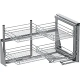 Vauth-Sagel Cor Fold Eckauszug Set Classic kb 900 mm - rechts, silber