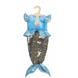 Heless Puppen-Outfit Meerjungfrau Ava mit Wendepailletten - Gr. 35-45 cm