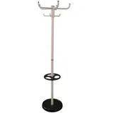 Proregal Garderobenständer 175 cm Grau