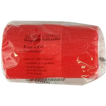 dr. ausbüttel gmbh & co. kg DracoElfi haft color Fixierbinde 8cmx4m rot