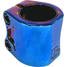 Fantic26 Twinlock Stunt-Scooter Double Clamp 32/35 Blauchrome