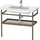 Duravit DuraStyle Handtuchhalter Taupe/Amerikanisch Nussbaum 940 x 440 mm