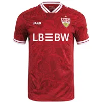 Jako VfB Stuttgart Auswärtstrikot 2025/26 Kinder 110 - rot