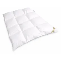 Betten Hofmann Sibiria Winter Daunendecke Bettdecke 3x4 155x200 sibir. Wildgans warm - Weiß