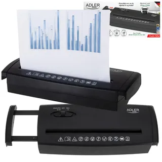 Adler Aktenvernichter - Black