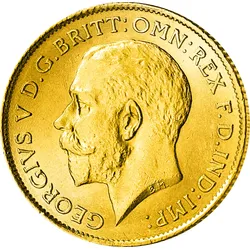 Original-Goldmünze "Großbritannien - Georg V."