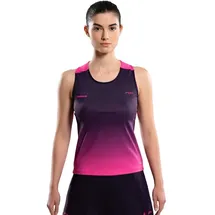 Nox-Xtreme Nox Pro ärmelloses T-shirt - Blackberry Rose Degraded - L